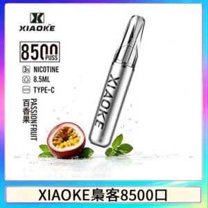 梟客XIAOKE8500口拋棄式一次性電子煙 口紅款高顏值設計